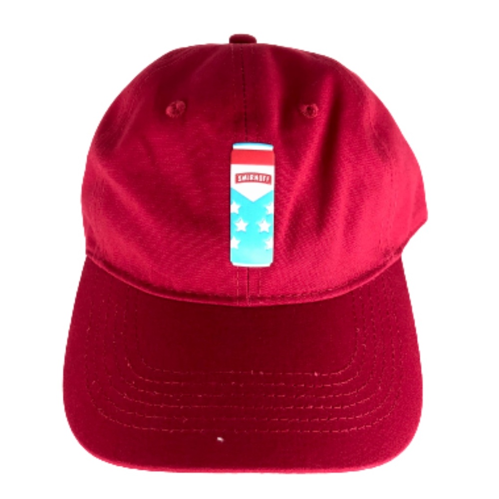 SMIRNOFF Vodka Logo Hat Cap Promotional Adjustable Baseball Cap